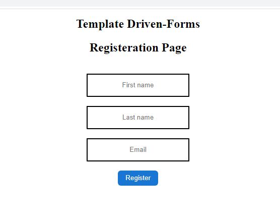 Template Driven Form With Validations In Angular Using Vs Code And Node Js - Retina Ocean Patterns for Desktop